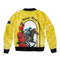 Personalised Melbourne Horse Racing Bomber Jacket The Race That Stops The Nation - Wonder Print Shop