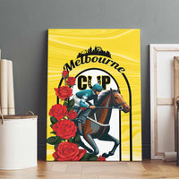 Melbourne Horse Racing Canvas Wall Art The Race That Stops The Nation - Wonder Print Shop