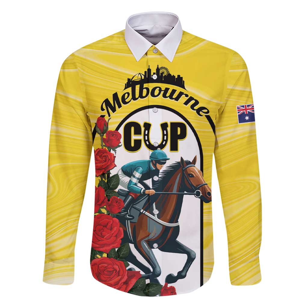Personalised Melbourne Horse Racing Family Matching Short Sleeve Bodycon Dress and Hawaiian Shirt The Race That Stops The Nation - Wonder Print Shop