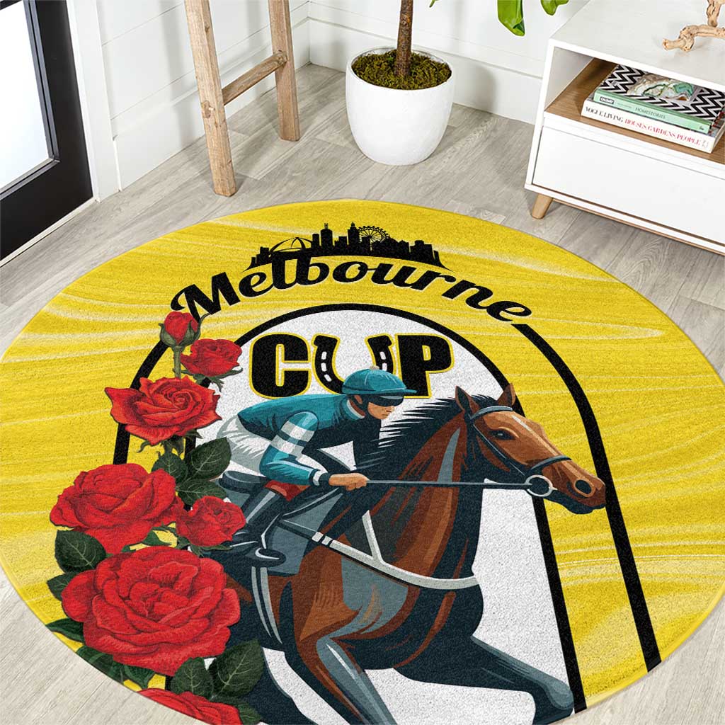 Melbourne Horse Racing Round Carpet The Race That Stops The Nation