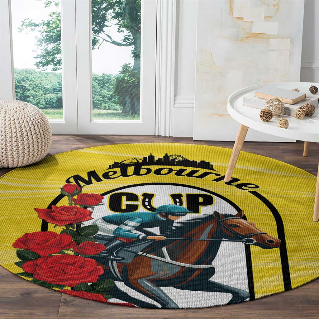 Melbourne Horse Racing Round Carpet The Race That Stops The Nation