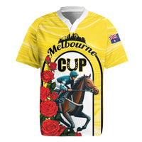 Personalised Melbourne Horse Racing Rugby Jersey The Race That Stops The Nation - Wonder Print Shop
