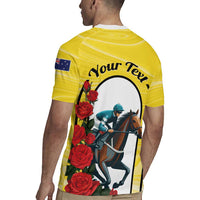 Personalised Melbourne Horse Racing Rugby Jersey The Race That Stops The Nation - Wonder Print Shop