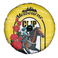 Melbourne Horse Racing Spare Tire Cover The Race That Stops The Nation - Wonder Print Shop