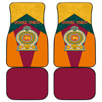 Sri Lanka Independence Day Car Mats Golden Lion Sinha Flag Style - Wonder Print Shop
