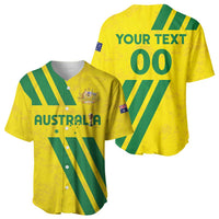 Custom Soccer 2026 Australia Baseball Jersey Socceroos Go Glory