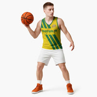 Custom Soccer 2026 Australia Basketball Jersey Socceroos Go Glory