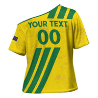 Custom Soccer 2026 Australia Cross Shoulder Shirt Socceroos Go Glory