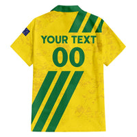 Custom Soccer 2026 Australia Hawaiian Shirt Socceroos Go Glory