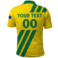 Custom Soccer 2026 Australia Polo Shirt Socceroos Go Glory