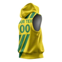 Custom Soccer 2026 Australia Sleeveless Hoodie Socceroos Go Glory