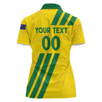 Custom Soccer 2026 Australia Women Polo Shirt Socceroos Go Glory