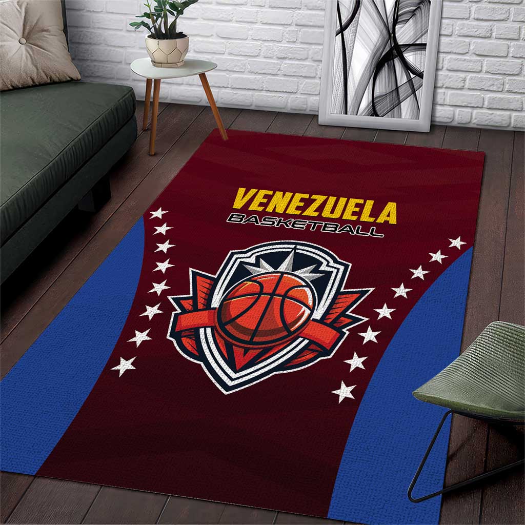 Venezuela Basketball Area Rug La Vinotinto de las alturas