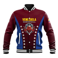 Venezuela Basketball Custom Baseball Jacket La Vinotinto de las alturas