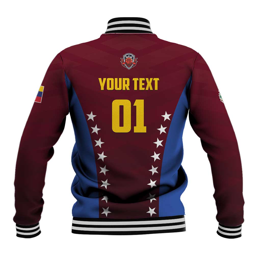 Venezuela Basketball Custom Baseball Jacket La Vinotinto de las alturas