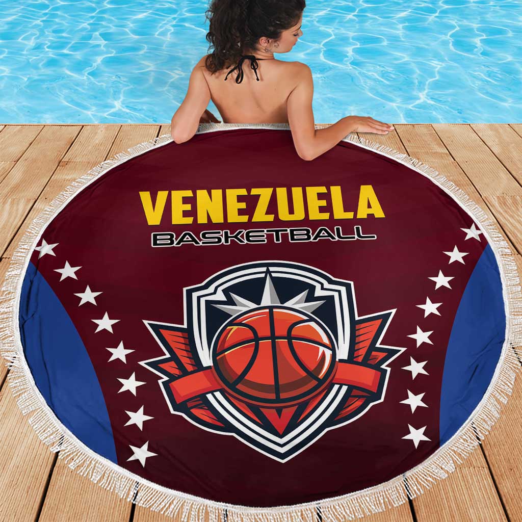 Venezuela Basketball Beach Blanket La Vinotinto de las alturas