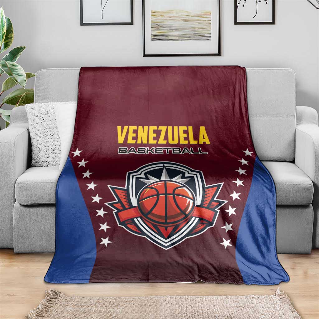 Venezuela Basketball Blanket La Vinotinto de las alturas
