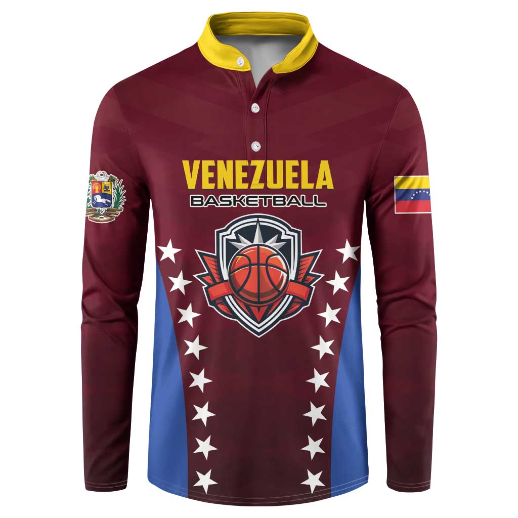 Venezuela Basketball Custom Button Sweatshirt La Vinotinto de las alturas