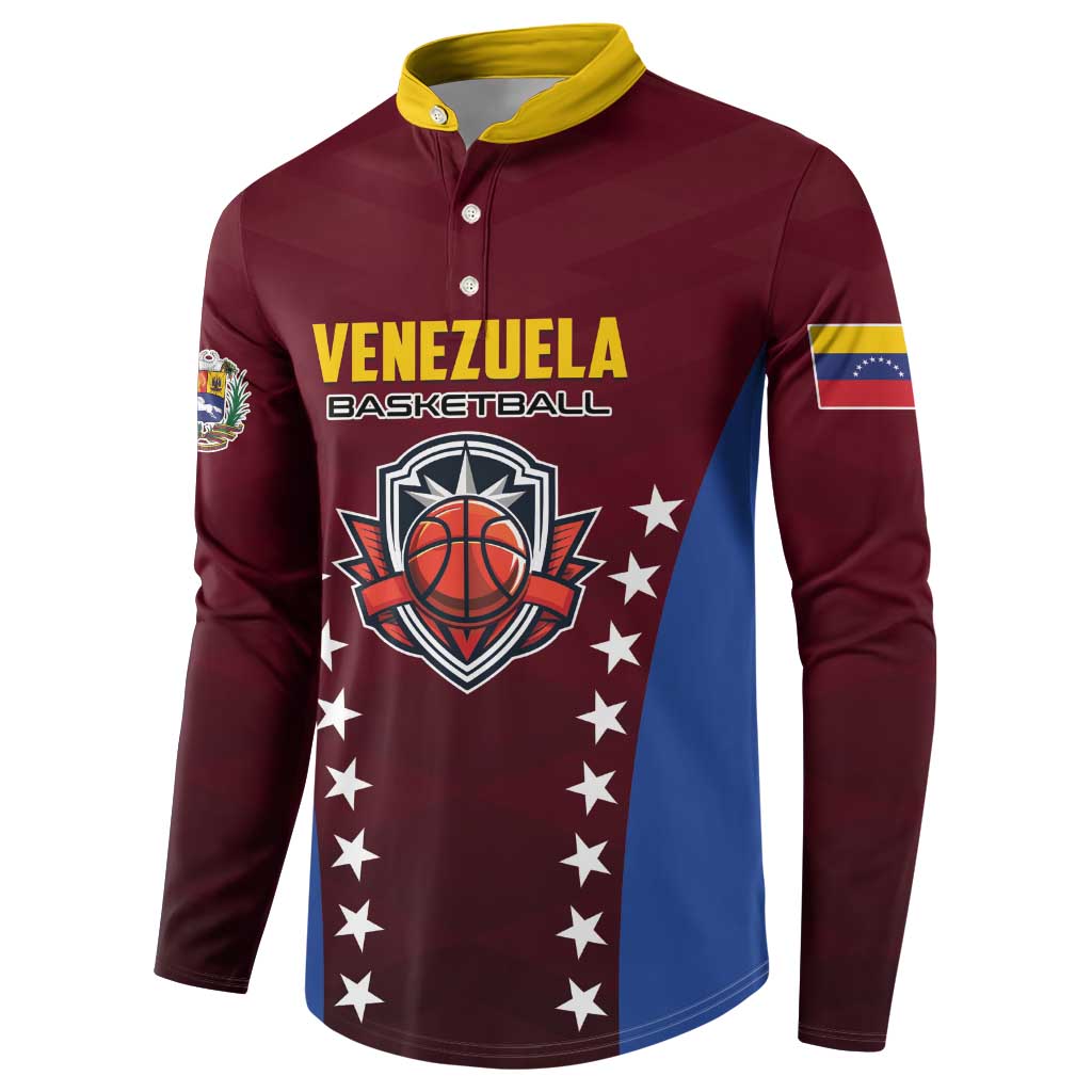 Venezuela Basketball Custom Button Sweatshirt La Vinotinto de las alturas