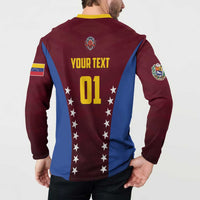 Venezuela Basketball Custom Button Sweatshirt La Vinotinto de las alturas