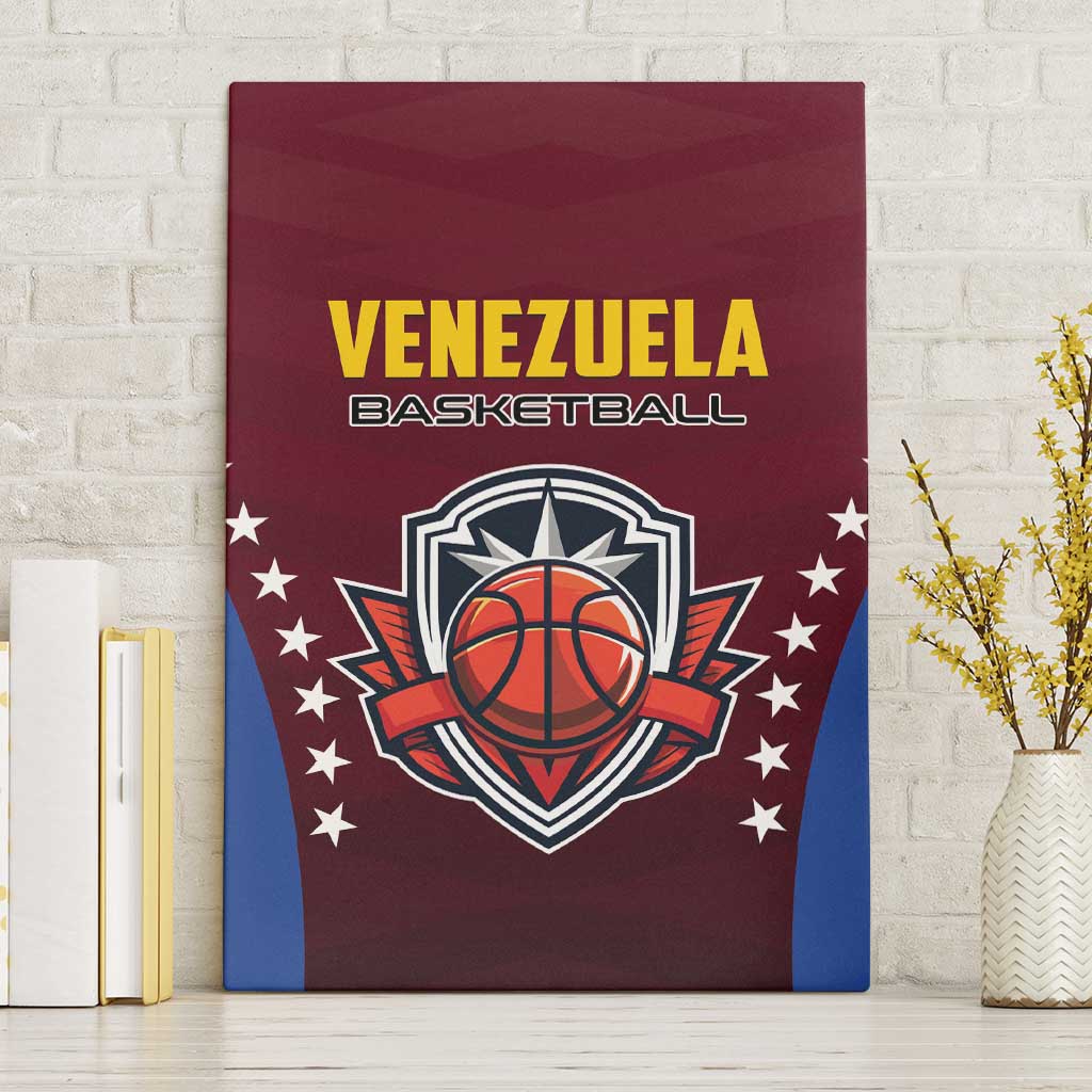 Venezuela Basketball Canvas Wall Art La Vinotinto de las alturas
