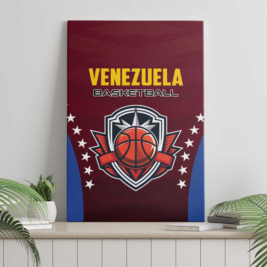 Venezuela Basketball Canvas Wall Art La Vinotinto de las alturas