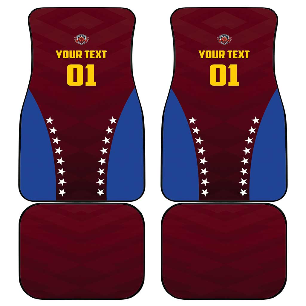Venezuela Basketball Car Mats La Vinotinto de las alturas