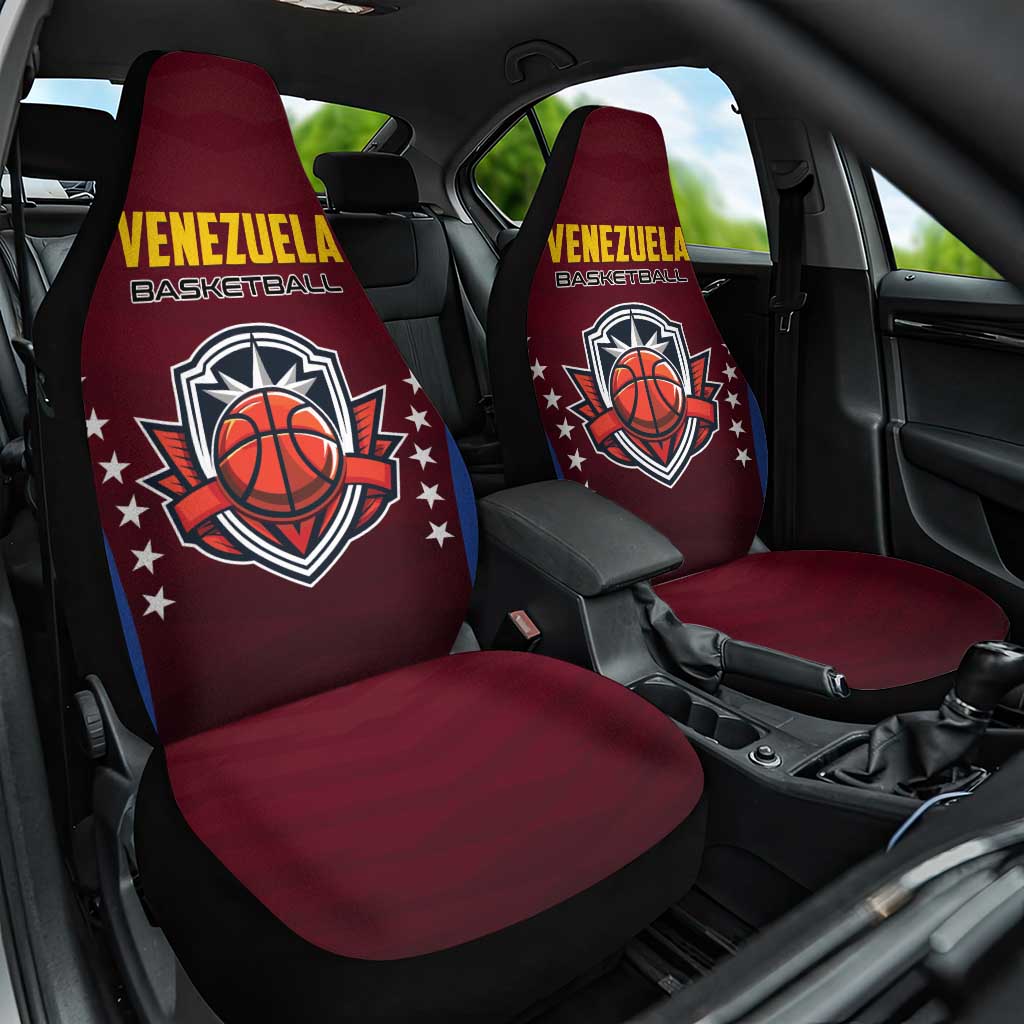 Venezuela Basketball Car Seat Cover La Vinotinto de las alturas
