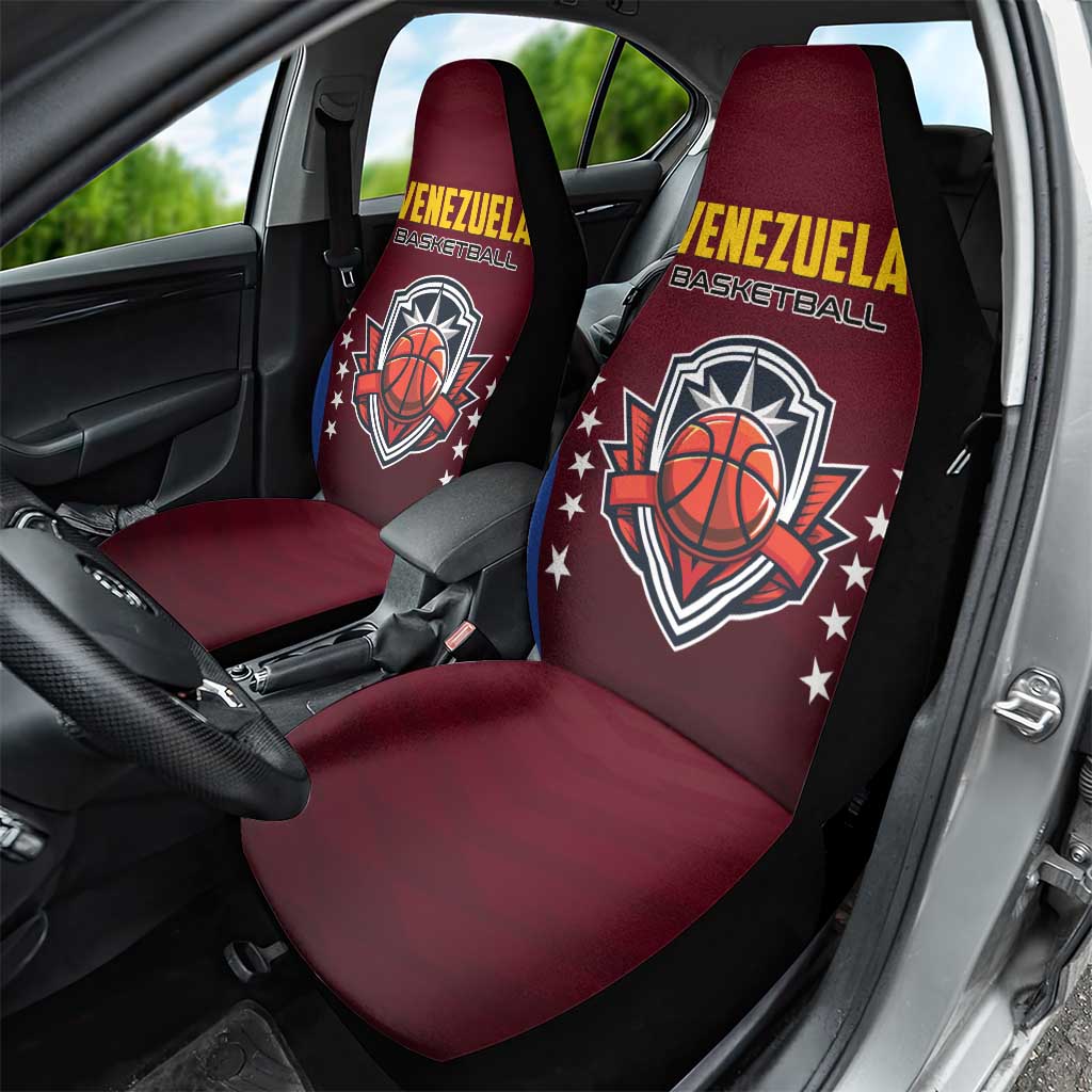 Venezuela Basketball Car Seat Cover La Vinotinto de las alturas