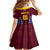 Venezuela Basketball Custom Family Matching Summer Maxi Dress and Hawaiian Shirt La Vinotinto de las alturas