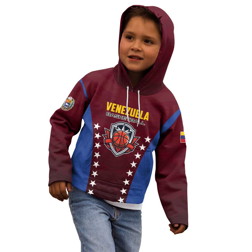Venezuela Basketball Custom Kid Hoodie La Vinotinto de las alturas