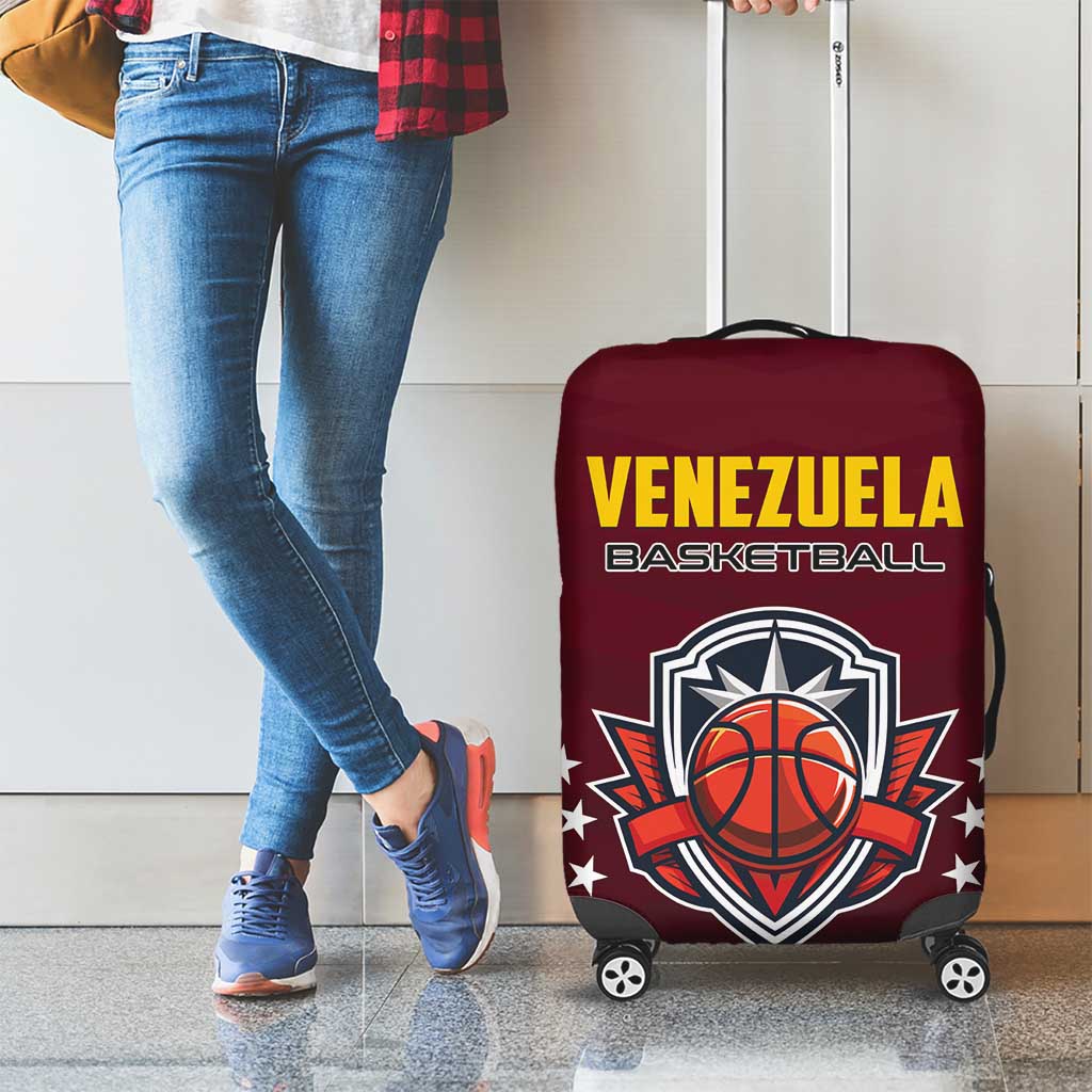 Venezuela Basketball Luggage Cover La Vinotinto de las alturas
