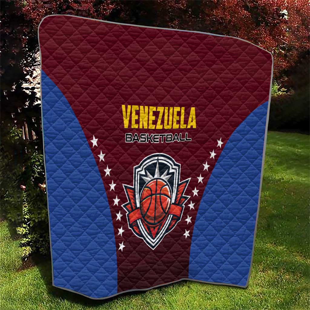 Venezuela Basketball Quilt La Vinotinto de las alturas