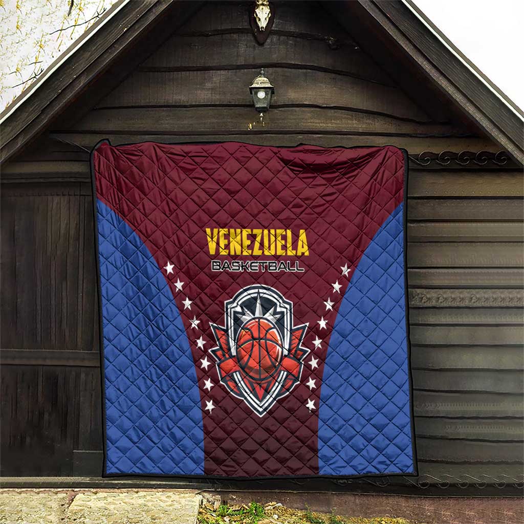 Venezuela Basketball Quilt La Vinotinto de las alturas