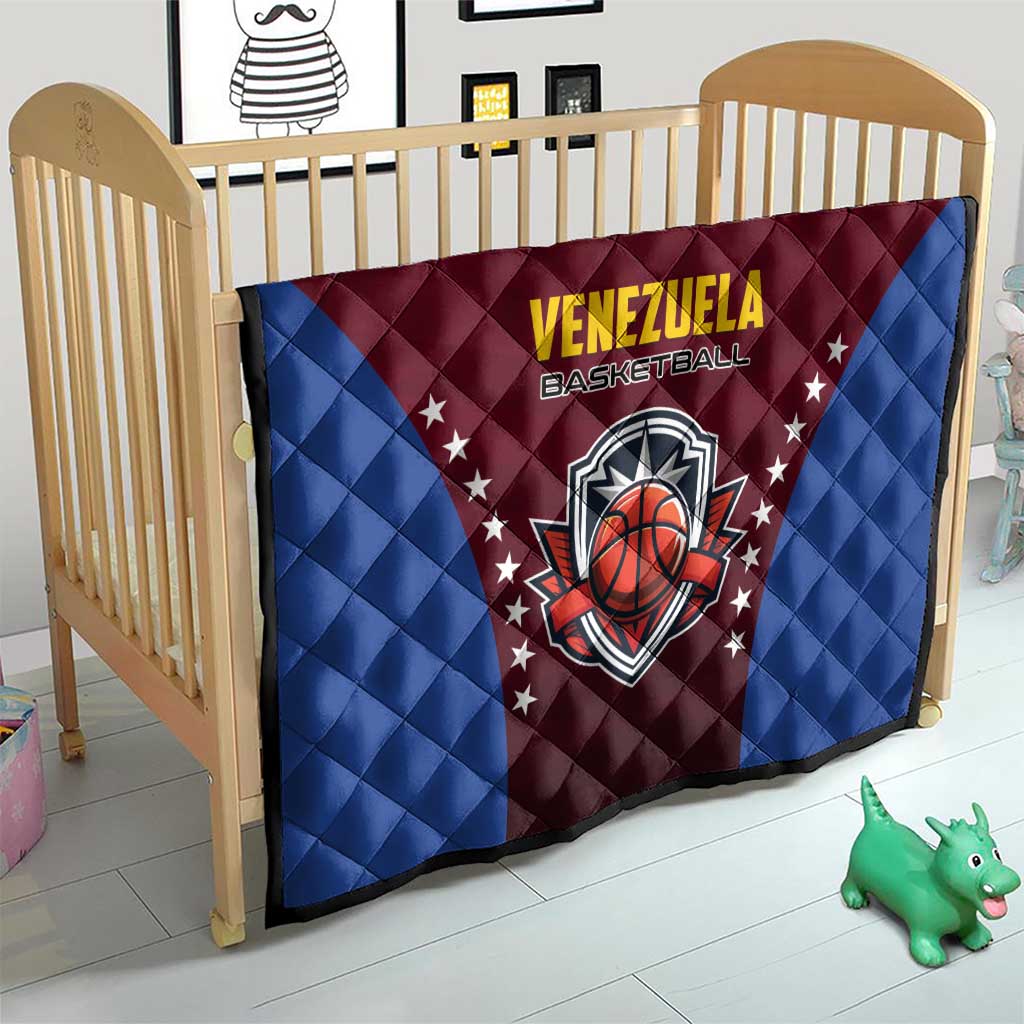 Venezuela Basketball Quilt La Vinotinto de las alturas