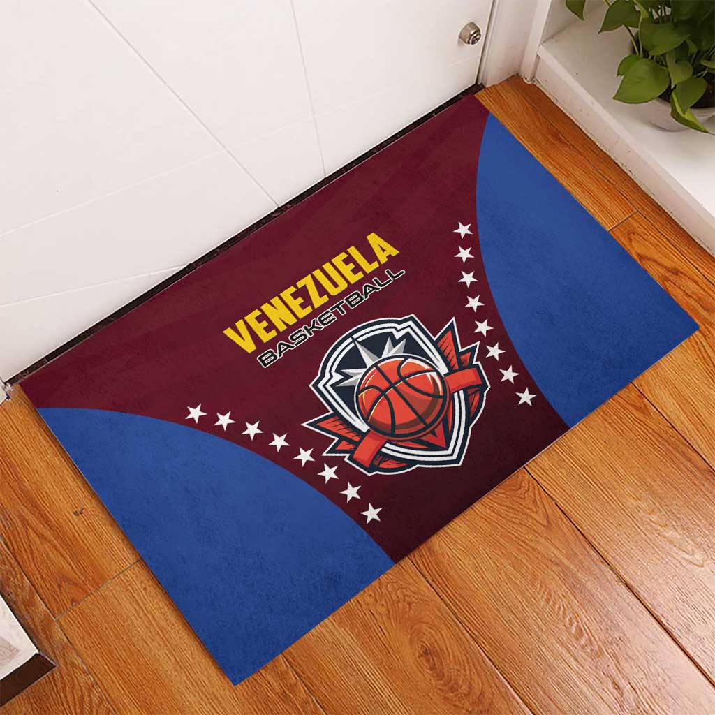 Venezuela Basketball Rubber Doormat La Vinotinto de las alturas