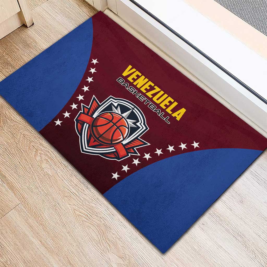 Venezuela Basketball Rubber Doormat La Vinotinto de las alturas