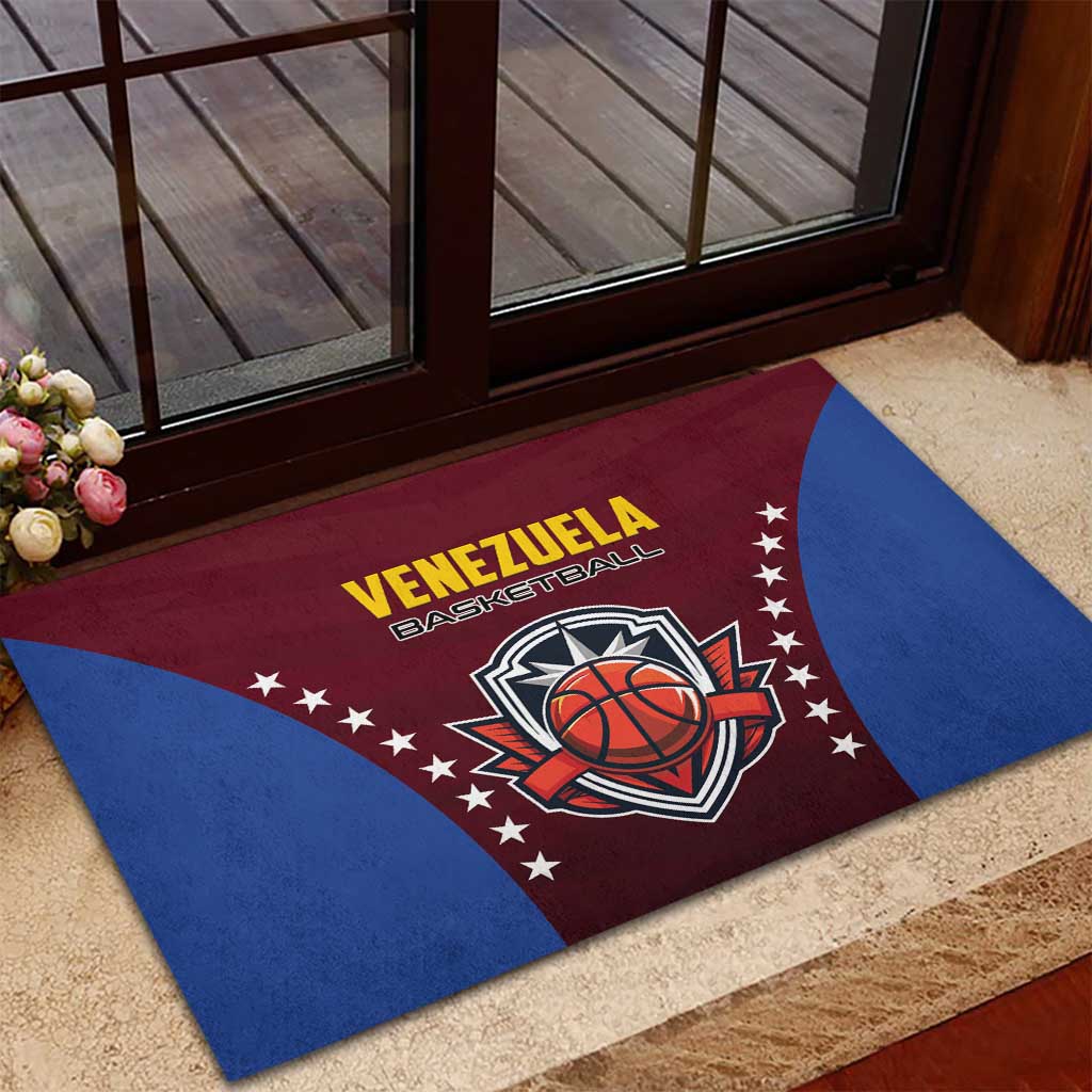 Venezuela Basketball Rubber Doormat La Vinotinto de las alturas