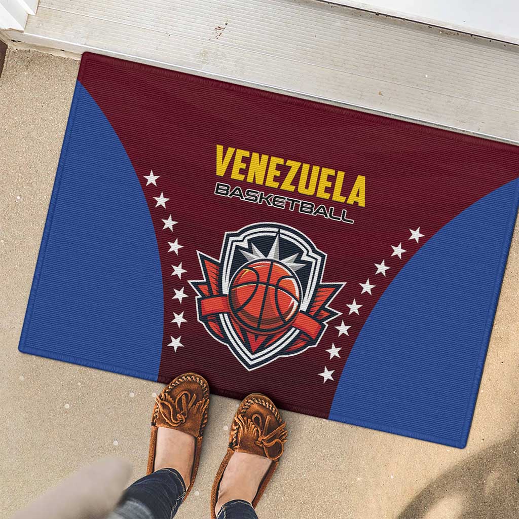 Venezuela Basketball Rubber Doormat La Vinotinto de las alturas