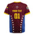 Venezuela Basketball Custom Rugby Jersey La Vinotinto de las alturas