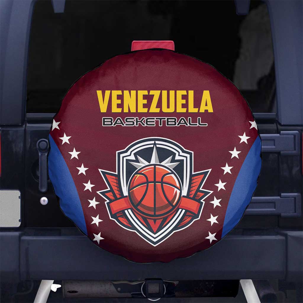 Venezuela Basketball Spare Tire Cover La Vinotinto de las alturas
