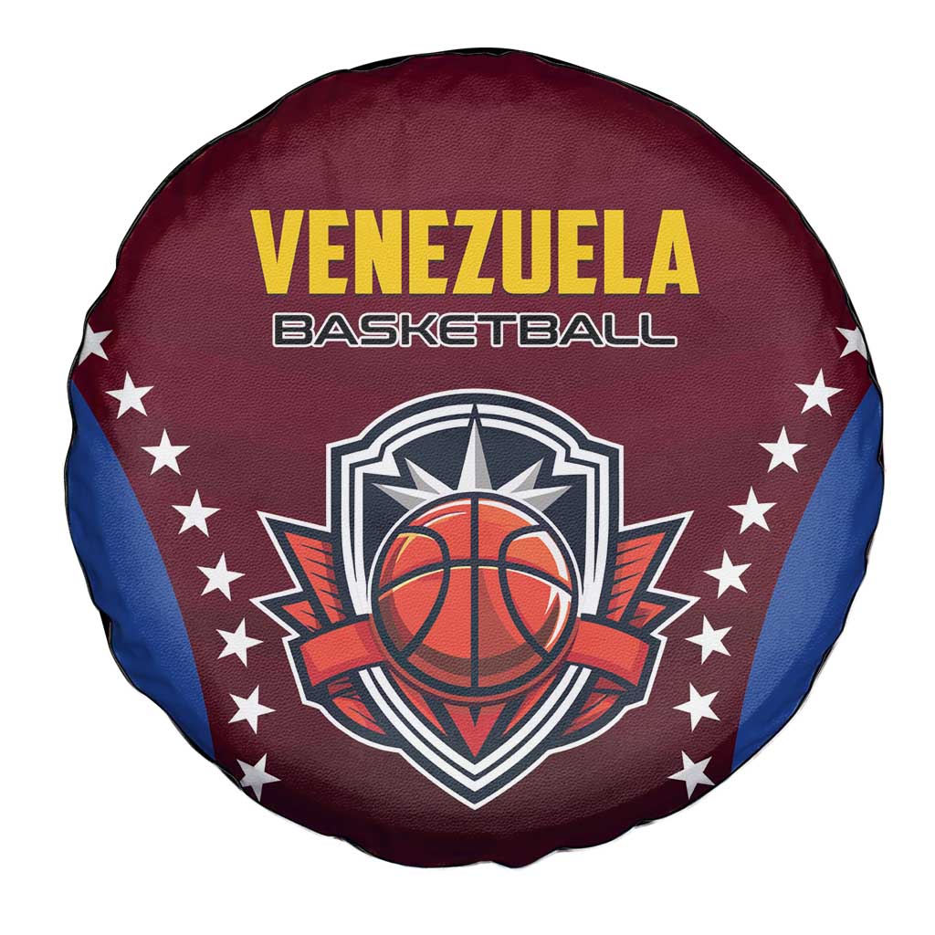 Venezuela Basketball Spare Tire Cover La Vinotinto de las alturas