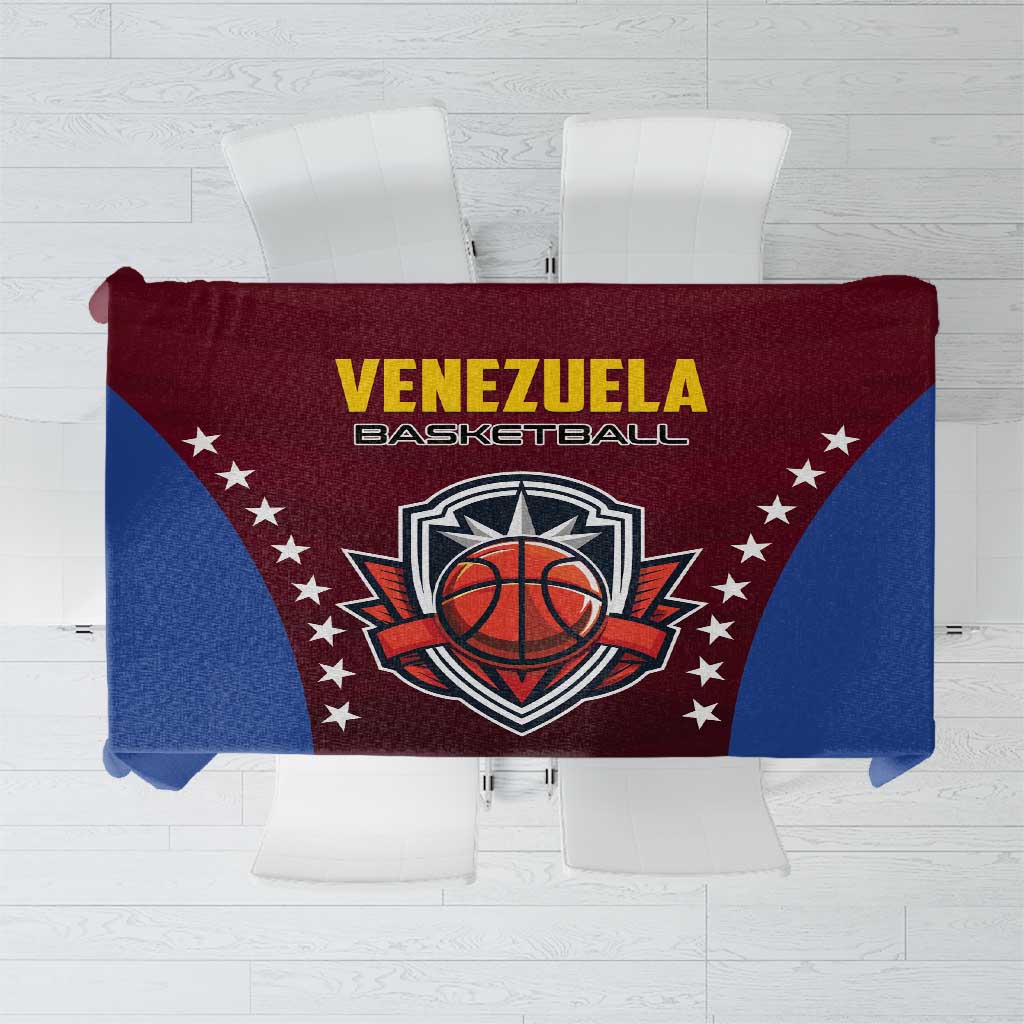 Venezuela Basketball Tablecloth La Vinotinto de las alturas