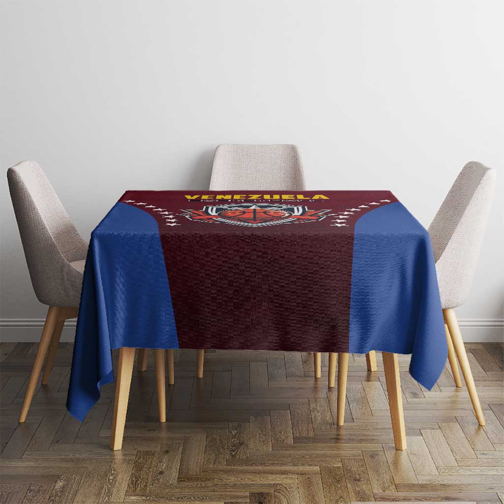 Venezuela Basketball Tablecloth La Vinotinto de las alturas