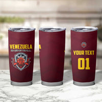 Venezuela Basketball Custom Tumbler Cup La Vinotinto de las alturas