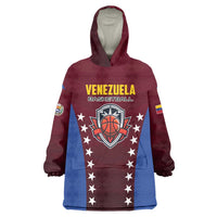 Venezuela Basketball Custom Wearable Blanket Hoodie La Vinotinto de las alturas