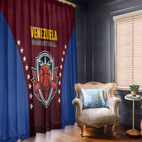 Venezuela Basketball Window Curtain La Vinotinto de las alturas