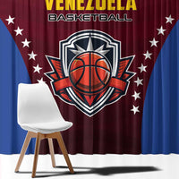 Venezuela Basketball Window Curtain La Vinotinto de las alturas