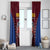 Venezuela Basketball Window Curtain La Vinotinto de las alturas