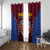 Venezuela Basketball Window Curtain La Vinotinto de las alturas